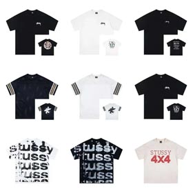 Stussy moda T-shirt Camicie-1240  