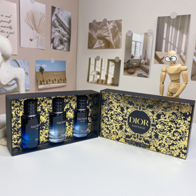 Dior Wilderness 3 pezzi oro scatola profumo-3067  