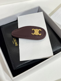 Celine Arco di Trionfo logo acqua goccia pane hairpin-3564  