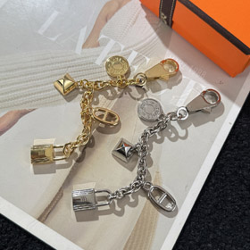 Hermes maiale naso blocco borsa appendere catena-3566  