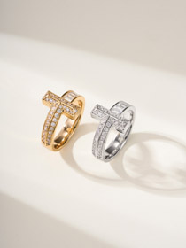 Tiffany diamante bianco anello di pietra-3600  