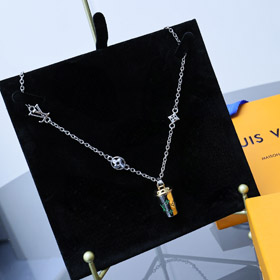 Louis Vuitton LV pendente con miniatura coppa di caffè collana-3650  