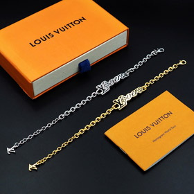 Louis Vuitton LV lettera smalto braccialetto-3811  