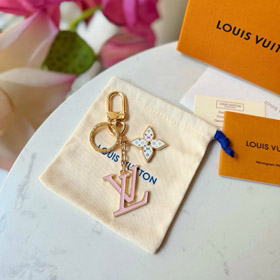 Louis Vuitton LV lettera fiore borsa decorazione e portachiavi borsa pendente-3937  