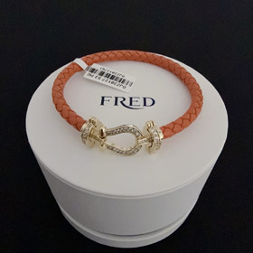 Feiden full diamante diamante ferro da cavallo fibbia braccialetto-3998  