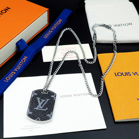 Louis Vuitton LV Militare Lettera Collana-4021  
