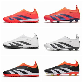 Adidas PREDATOR ELITE anti-calcio avvolgimento leggero scarpe da calcio low-top-2958  